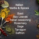 Italian Herbs and Spices Gift Set