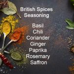 6 Pack British Spices Gift Box