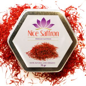 Organic Persian Saffron Threads 75 gr