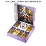 6 Pack Spices with 1 Saffron Threads Box