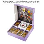 6 Pack Spices with 1 Saffron Threads Box