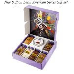 6 Pack Spices with 1 Saffron Threads Box